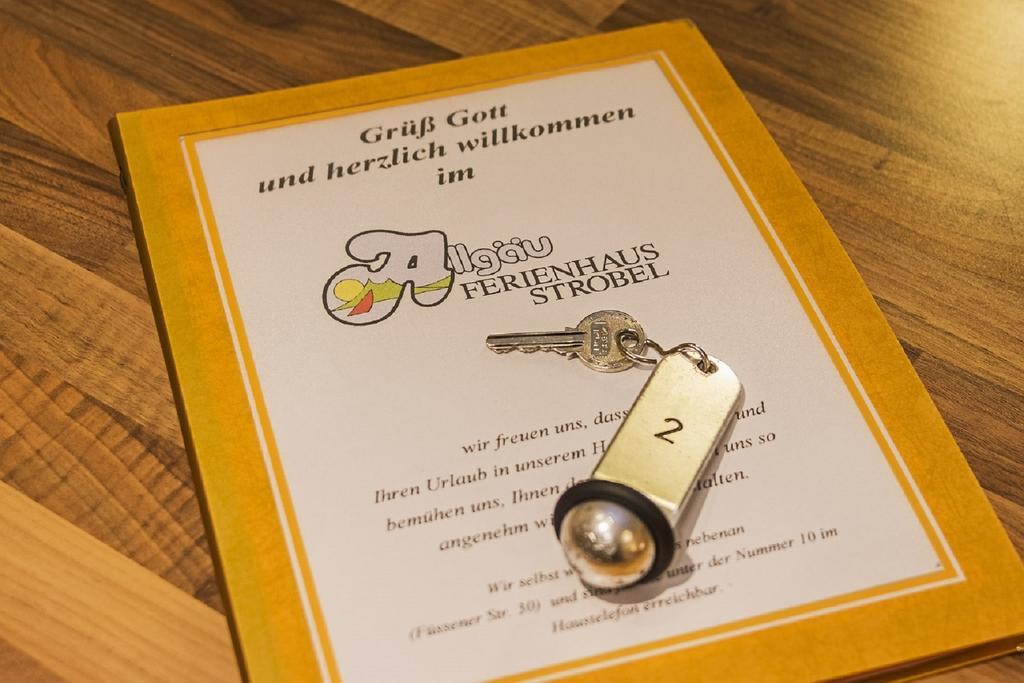 Allgaeu Ferienhaus Strobel Roßhaupten Pokoj fotografie