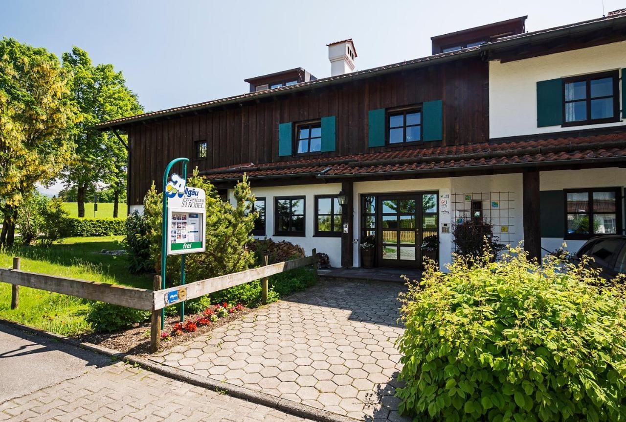 Allgaeu Ferienhaus Strobel Roßhaupten Exteriér fotografie