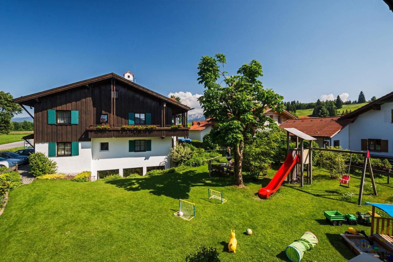 Allgaeu Ferienhaus Strobel Roßhaupten Exteriér fotografie